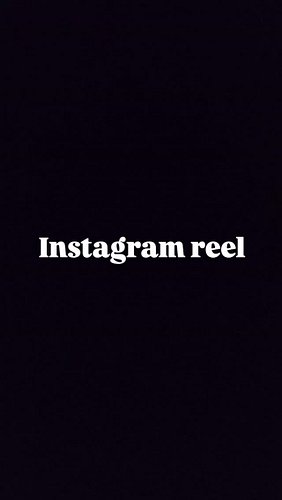 Instagram reel

#instagram #insta