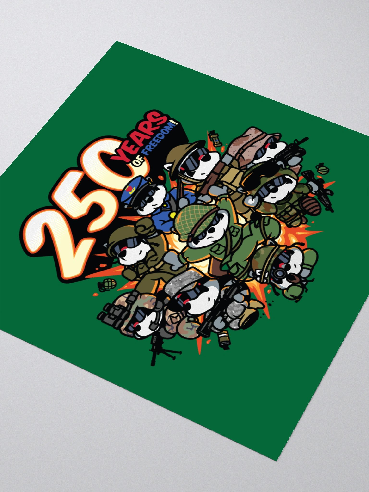 250 Years Of Freedom Sticker product image (8)