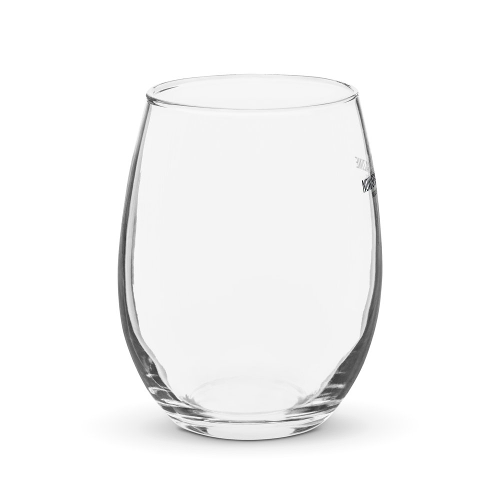 Now Spinning Magazine Wine Glass product image (4)