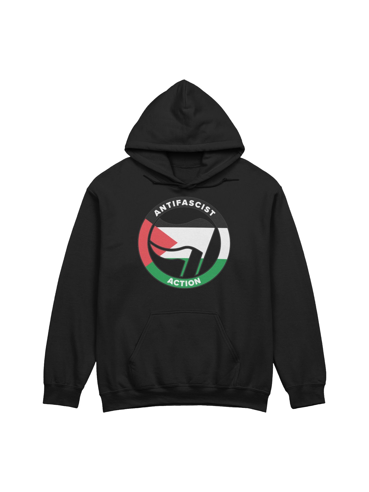 Antifa / Palestine Flag Hoodie product image (1)