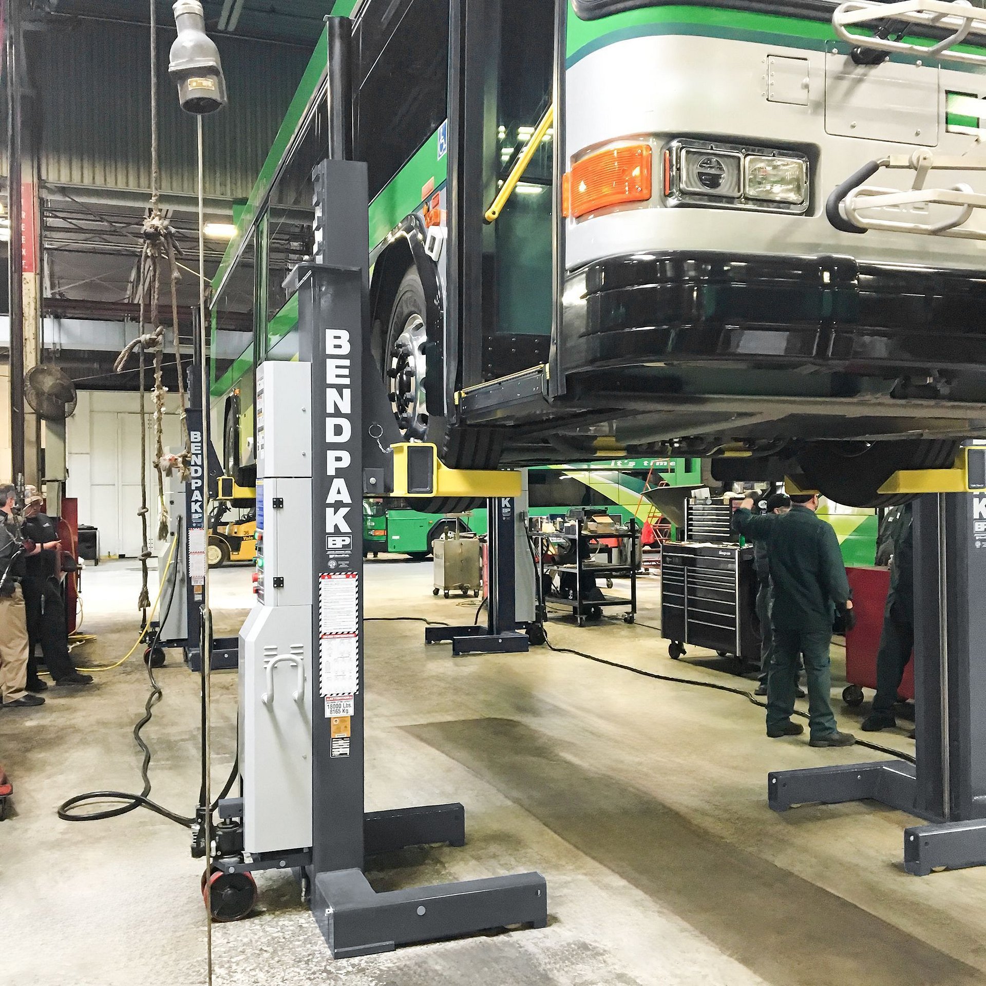 BendPak PCL-18B Mobile Column Lift System - Set of 4 - 72,000-Lb Capacity product image (6)