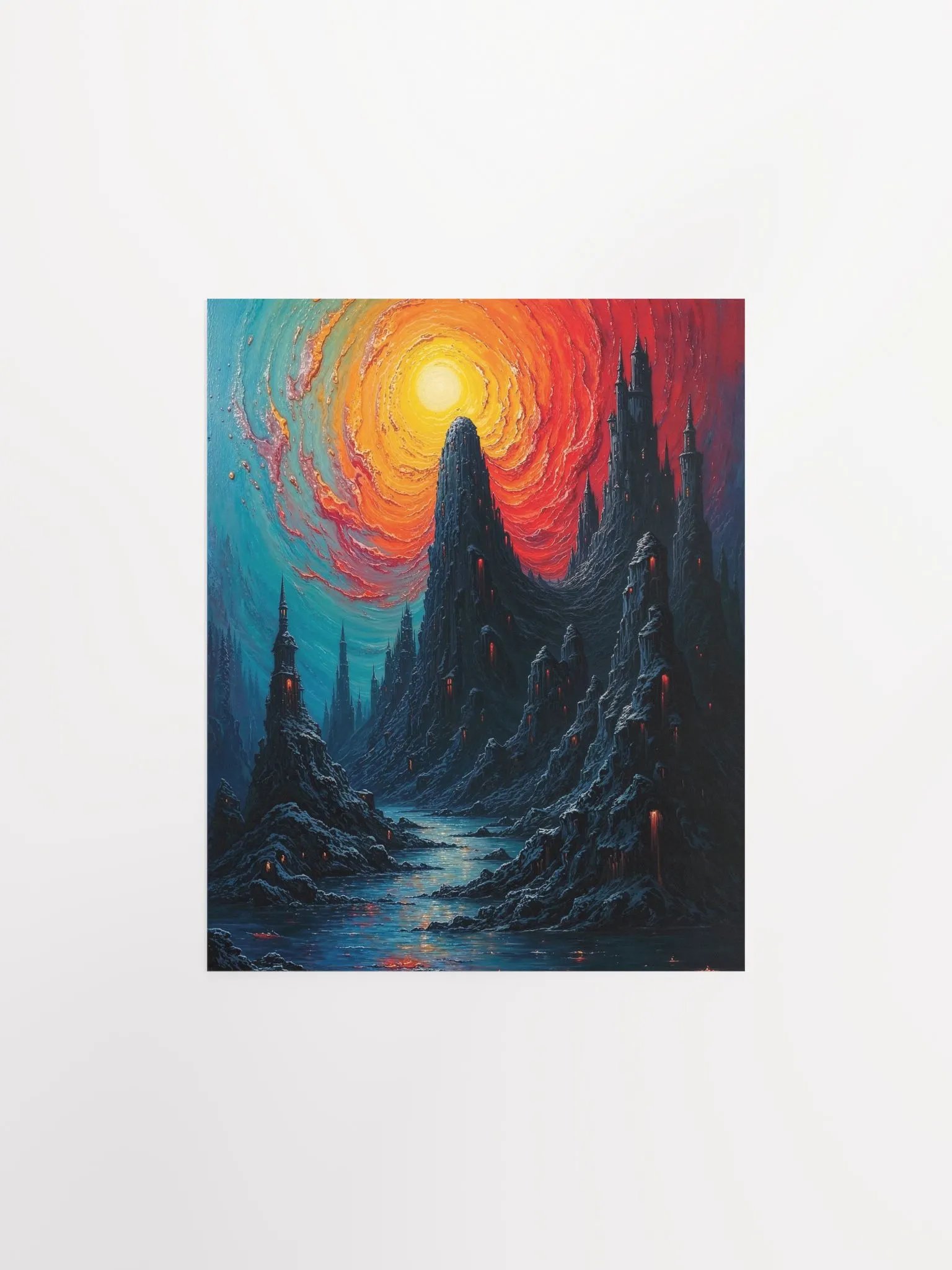 Mystical Tower Dreamscape Poster product image (3)