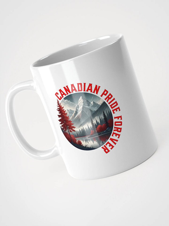 Canadian Pride Forever White Glossy Mug product image (2)