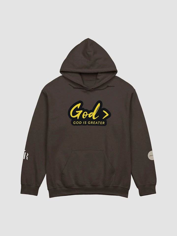 God > HOODIE - (YELLOW TEXT) product image (4)