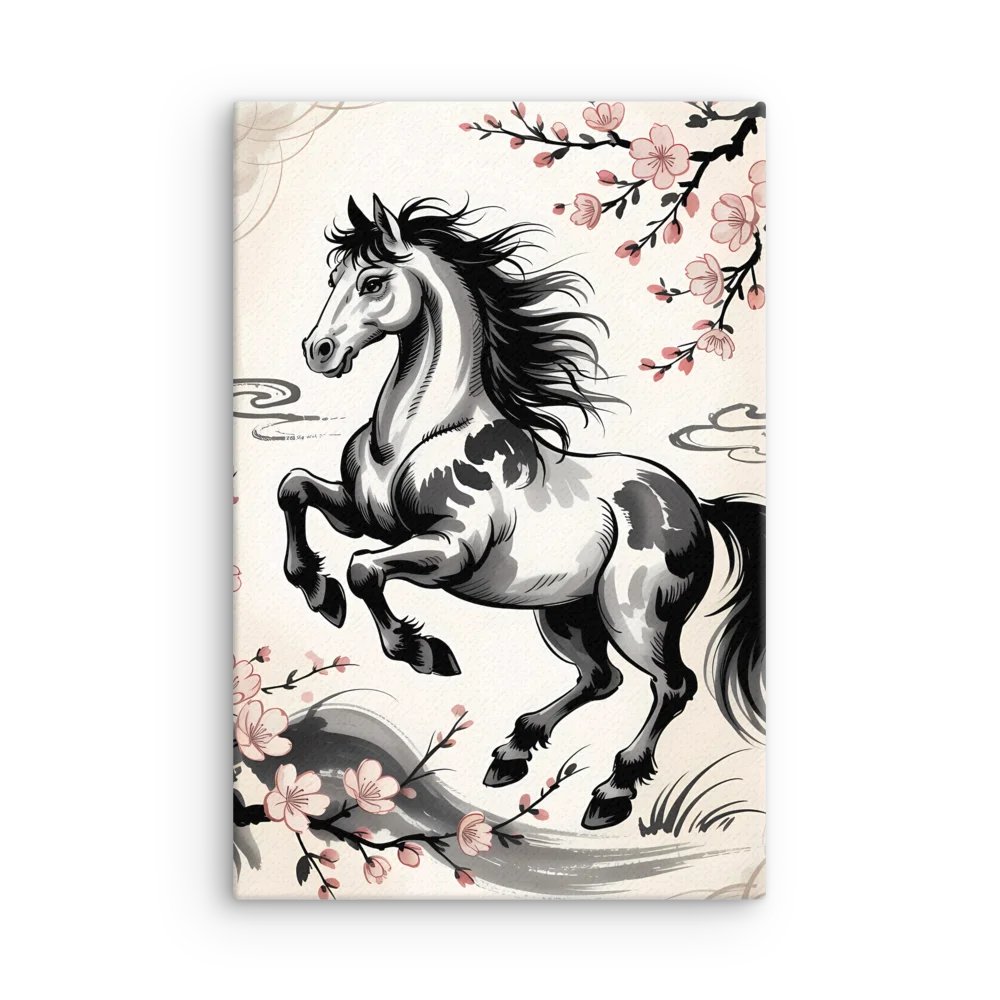 Chinese Zodiac Horse Canvas Art product image (2)