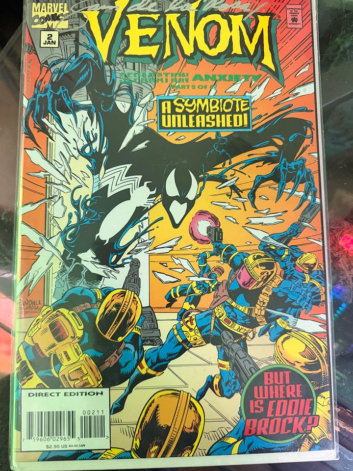 Venom: Separation Anxiety #2 — Signed Comic (Sam de la Rosa) product image (2)