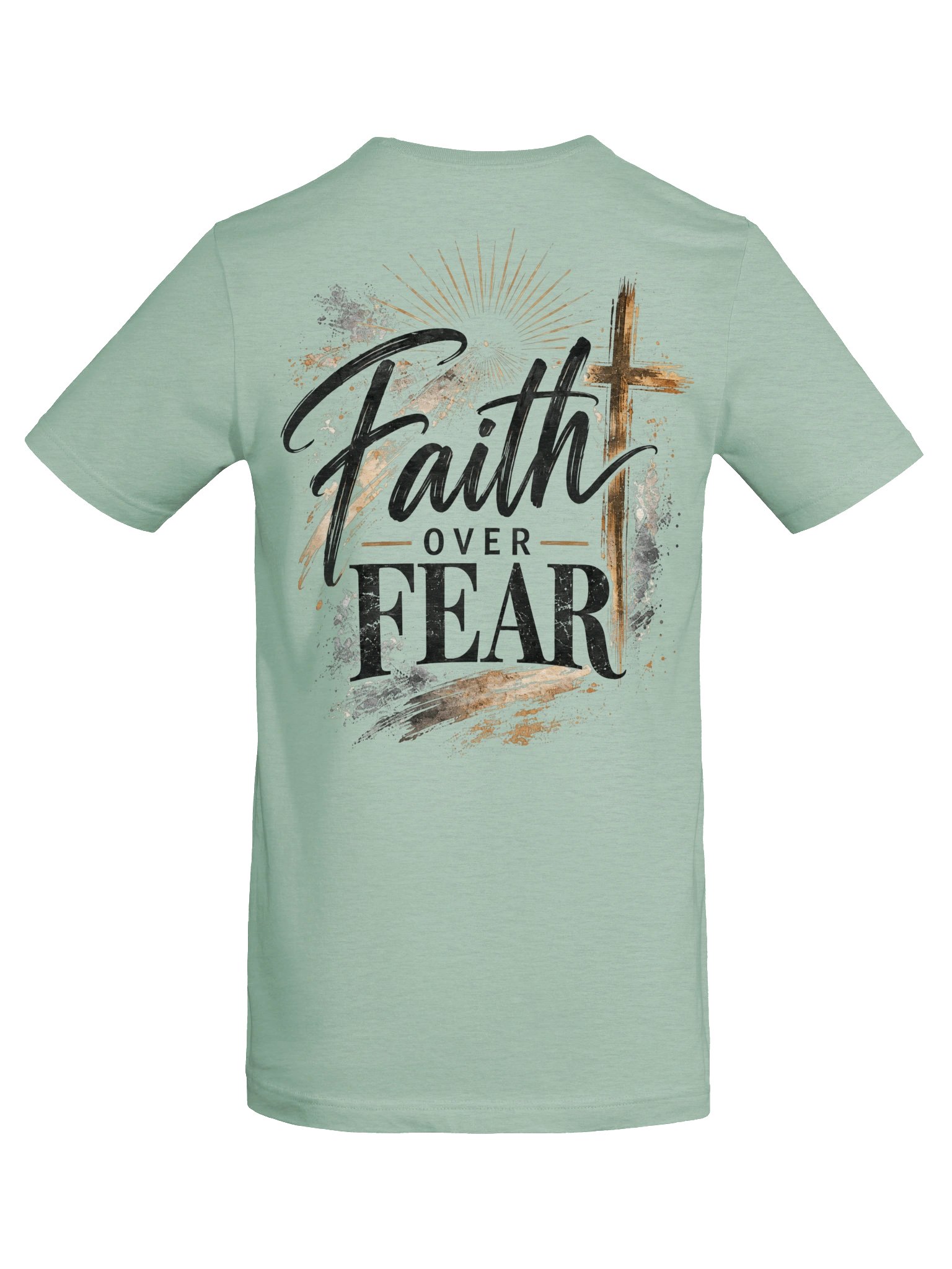 Faith Over Fear Christian Unisex T-Shirt product image (120)