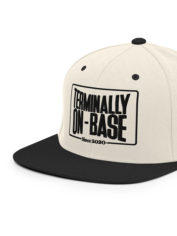 "Terminally On-Base" Snapback product image (2)