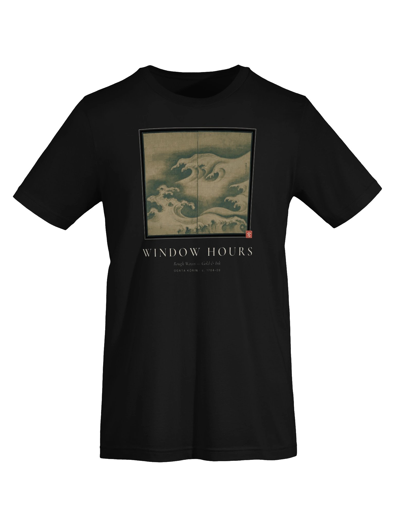 Rough Waves Tee — Ogata Kōrin product image (5)