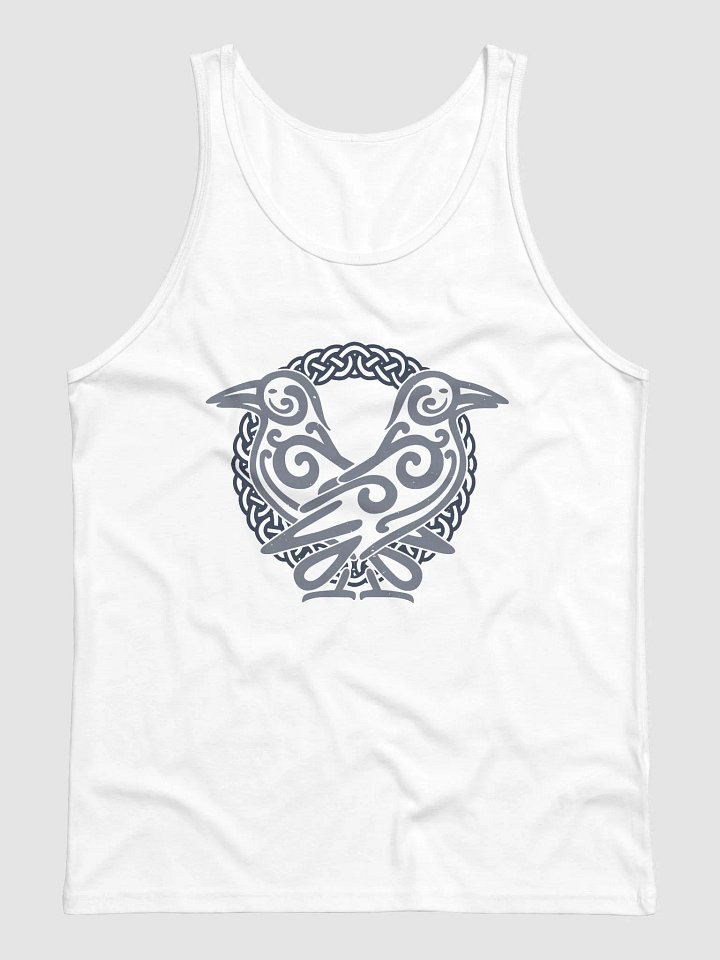Odin's Ravens Men's Tank Top White product image (1)