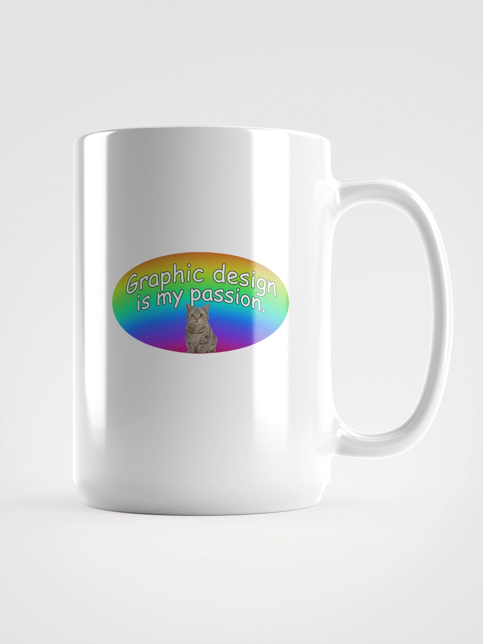 Graphic Design Is My Passion Mug product image (2)