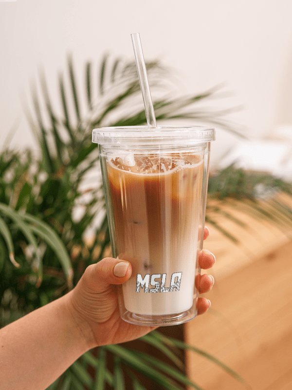 The Engine - Double Wall Clear Plastic Tumbler product image (2)