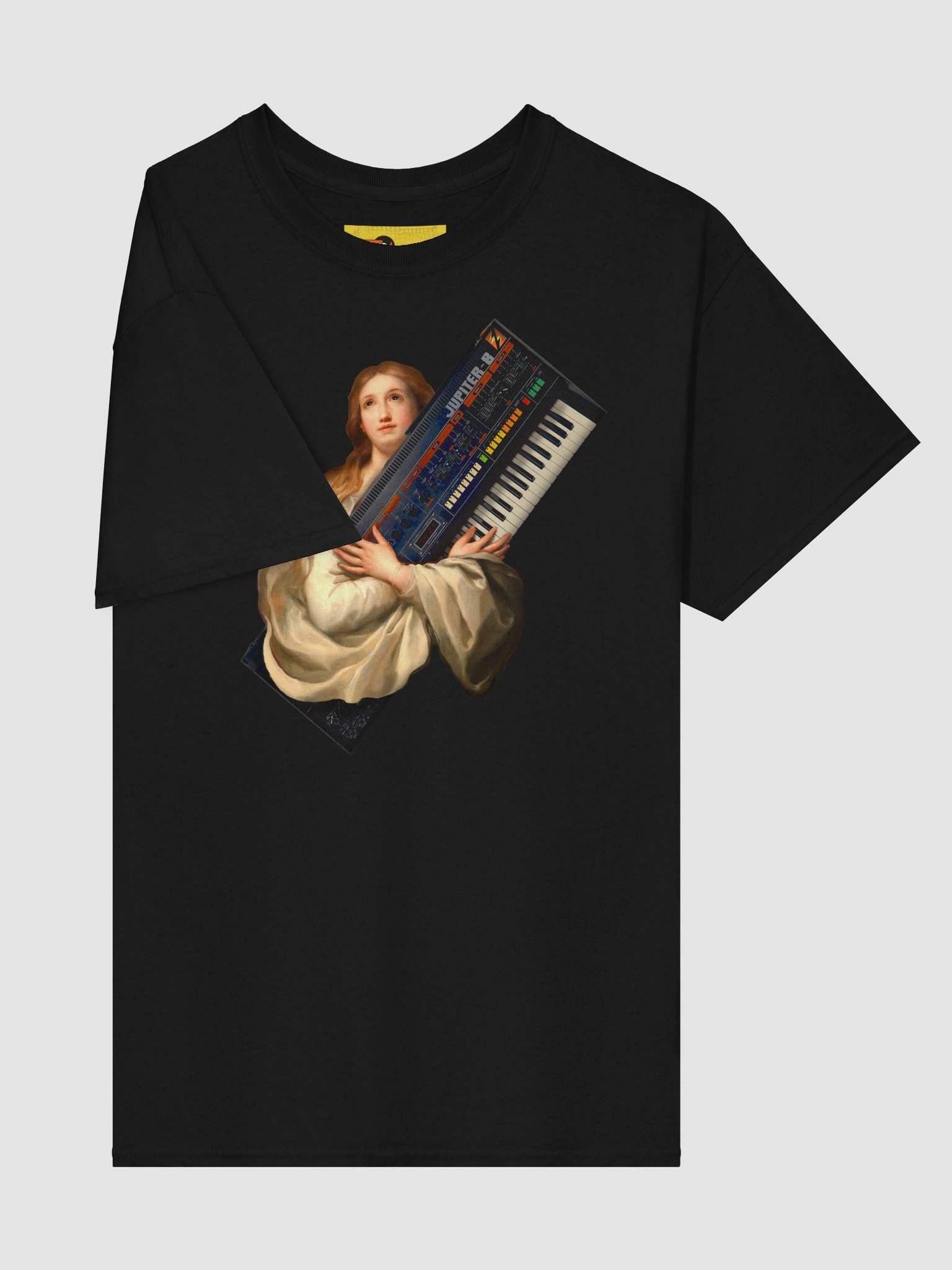 The Immaculate Jupiter Conception (JuPiter 8 Tribute) by Frank Fonik, Techno EDM Unisex t-shirt product image (5)