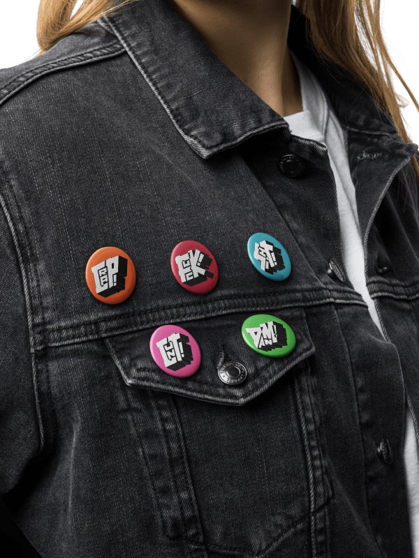 Four letter word buttons product image (3)