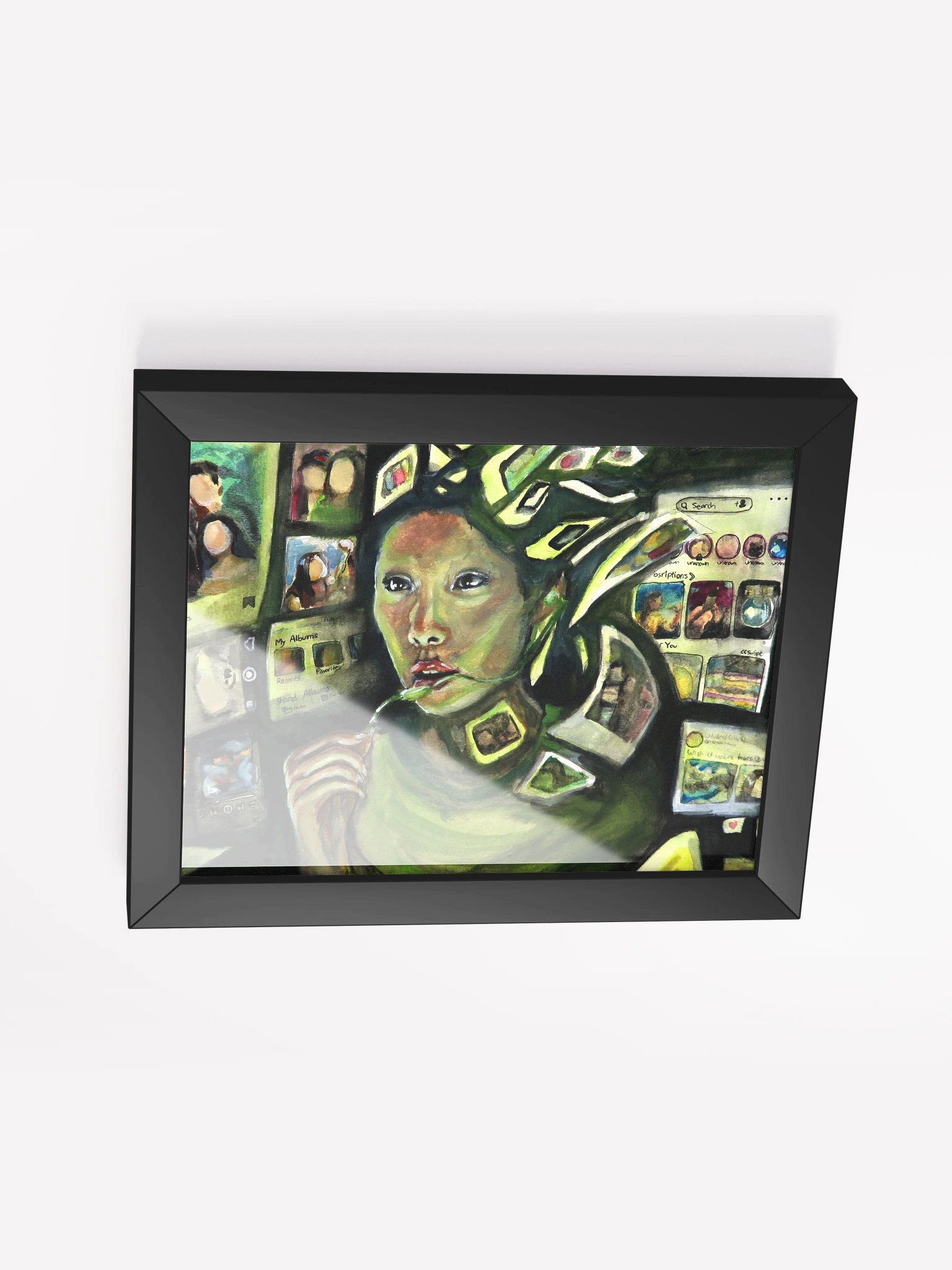 IS ANYONE THERE? - Framed Print product image (5)