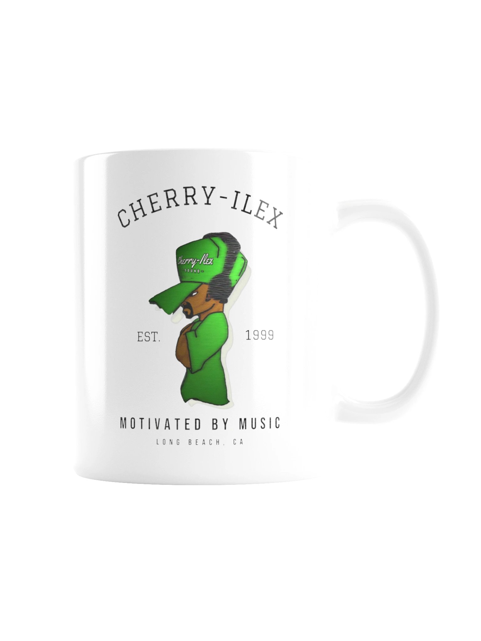 Cherry-Ilex Sound (MbM) Mug – White product image (3)