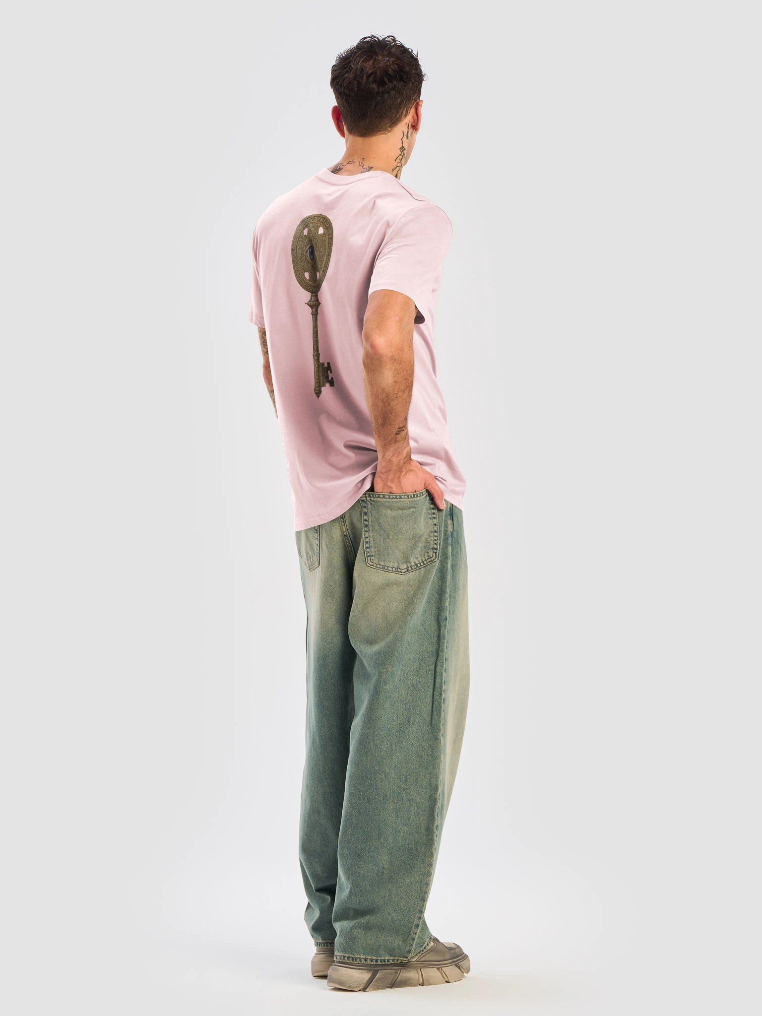 The Gatekeeper’s Key – Cotton Pink Equilibrium Edition (Front & Back Print) product image (7)