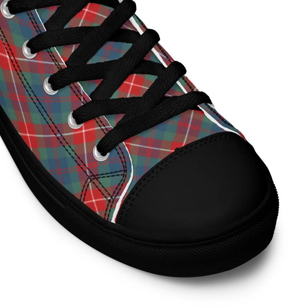 Fraser Ancient Tartan Men's High Top Shoes product image (11)