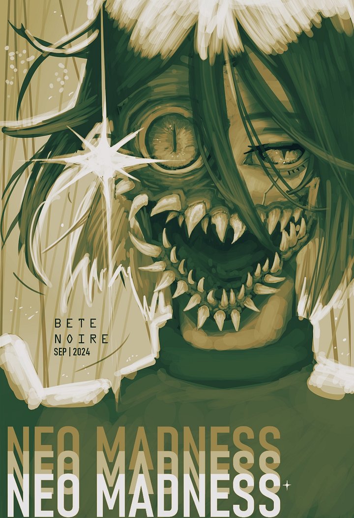 The Bête Noire Poster 🖤 NEO Madness product image (1)