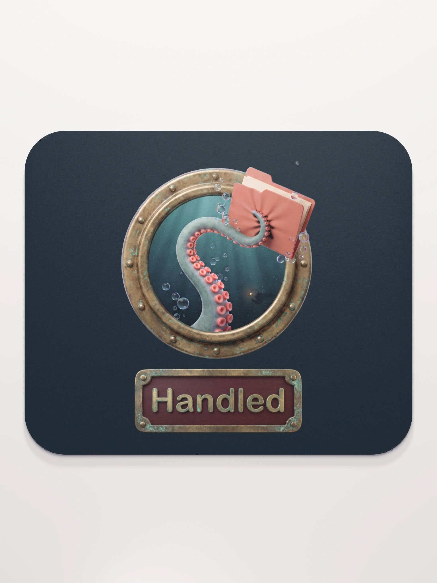 Handled tentacle mouse pad product image (2)