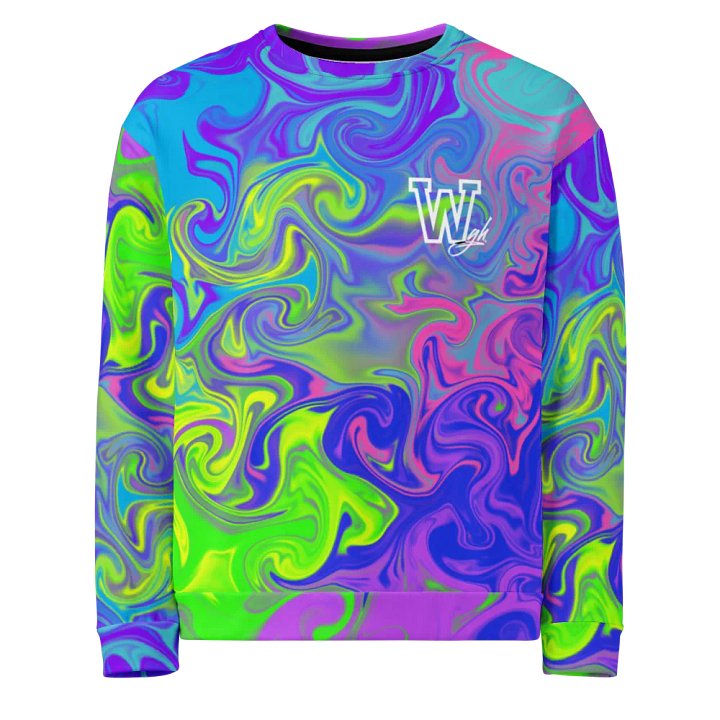 Wgh Abstract High-Dye Sweatshirt product image (1)
