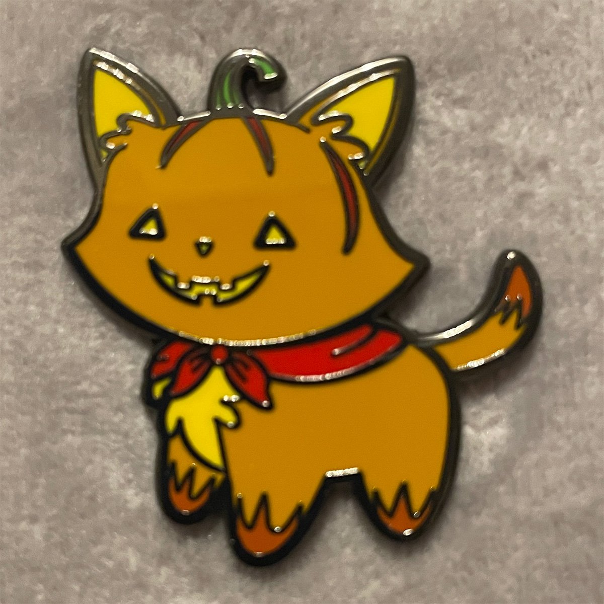 Pumpkin Cat Pin product image (2)