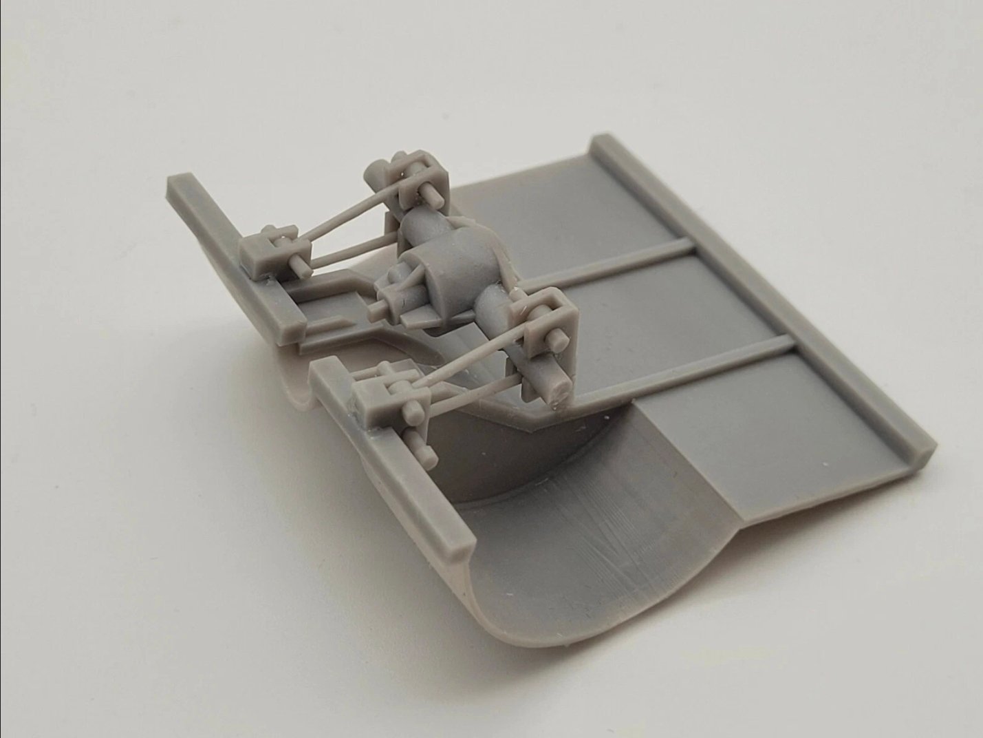 Pro Street Back Half Tubbed Chassis 4 Link 1/24 and 1/25 scale model cars product image (1)