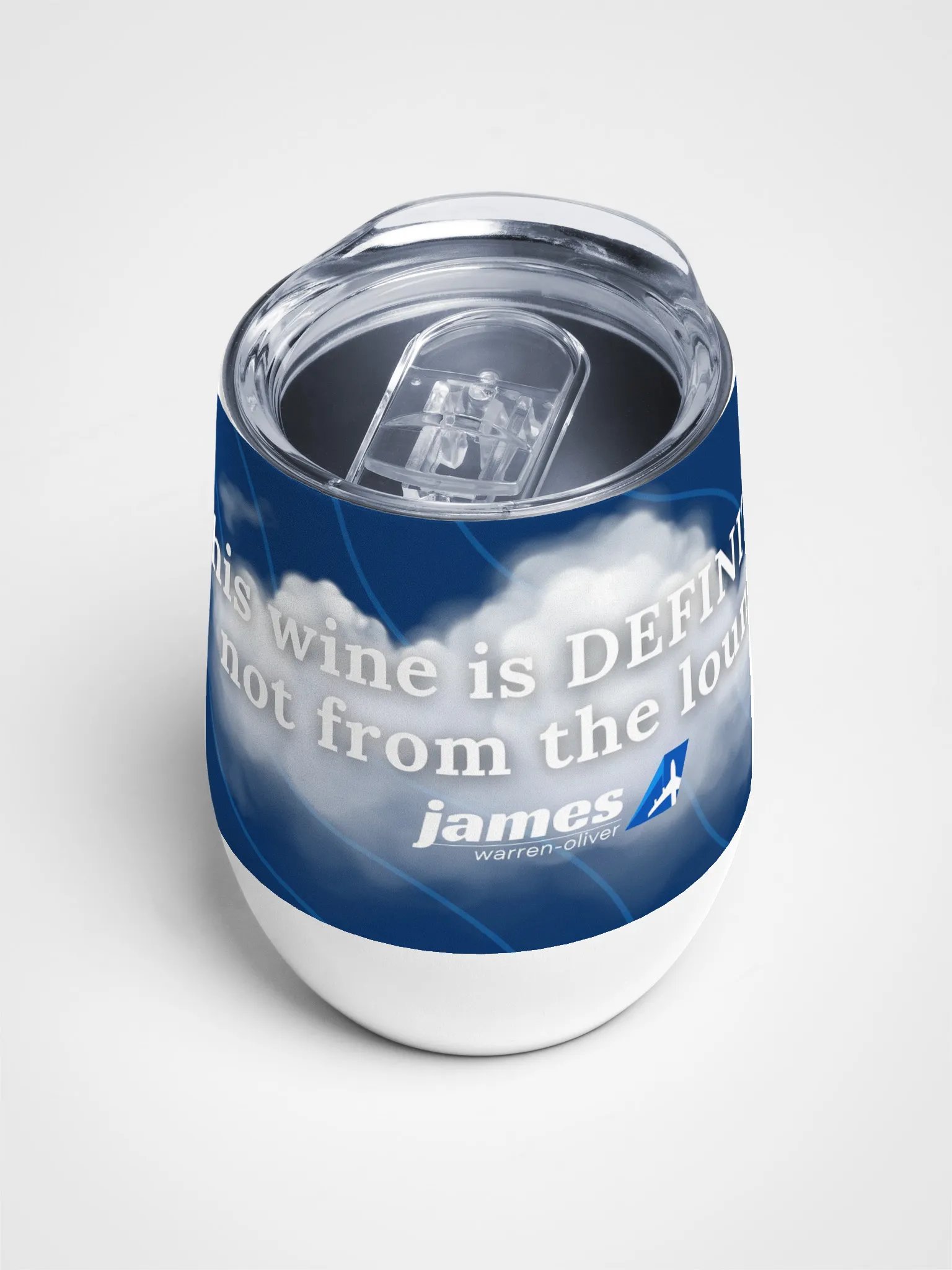 🍷 This Wine Is DEFINITELY Not From The Lounge - Traveller’s Wine Tumbler product image (5)