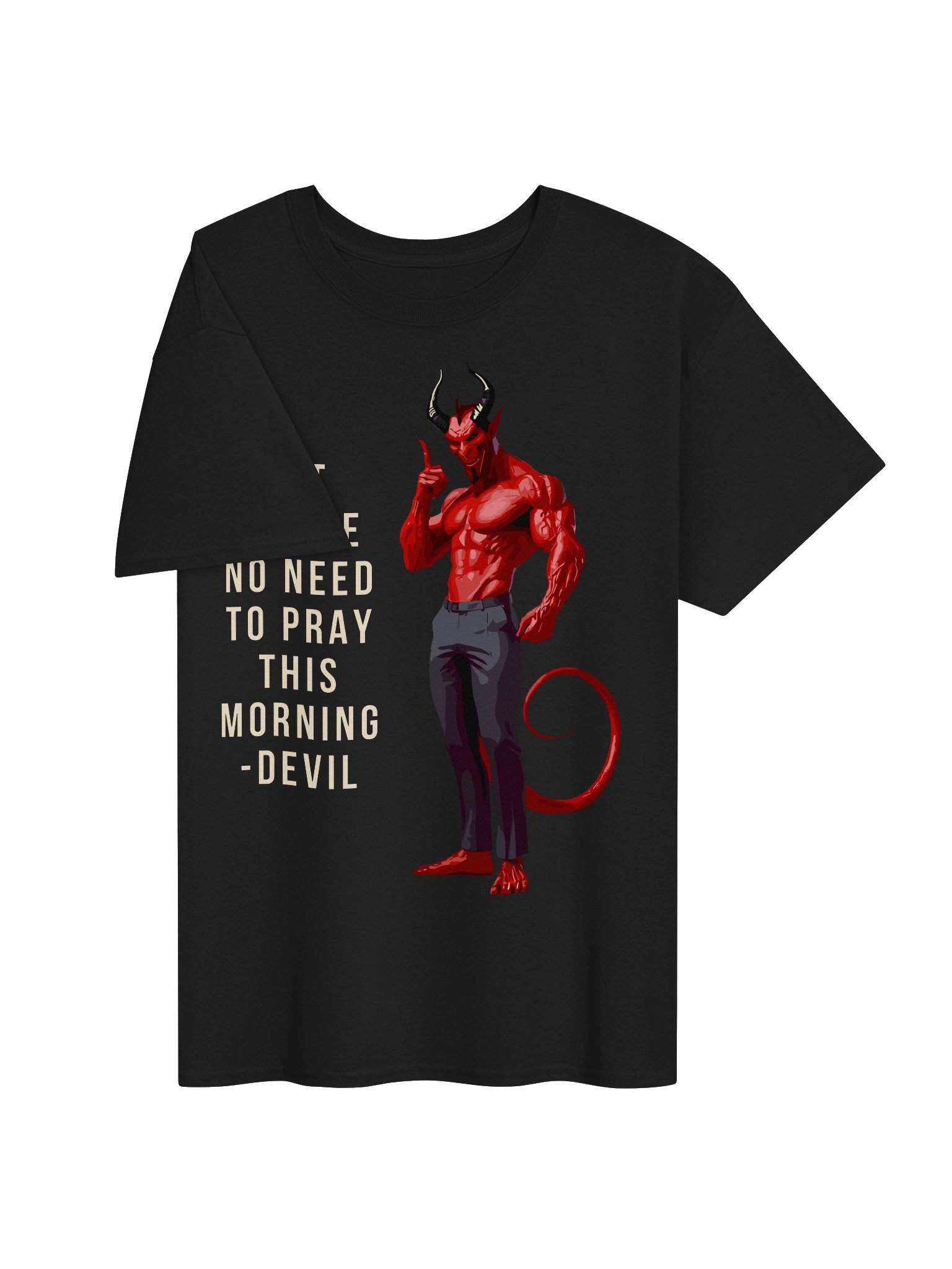 Hit Snooze Devil Meme Tee product image (3)