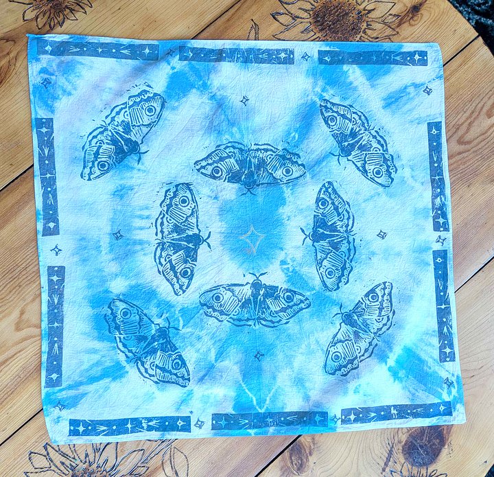 Moth Bandana product image (1)