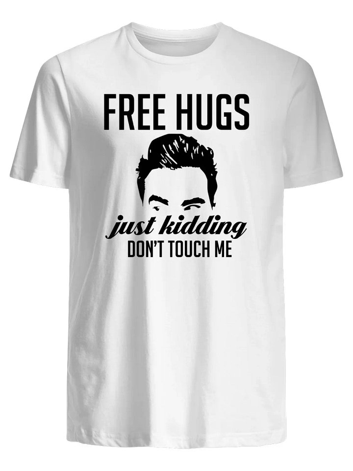 Free Hugs Just Kidding Don’t Touch Me T-Shirt product image (1)