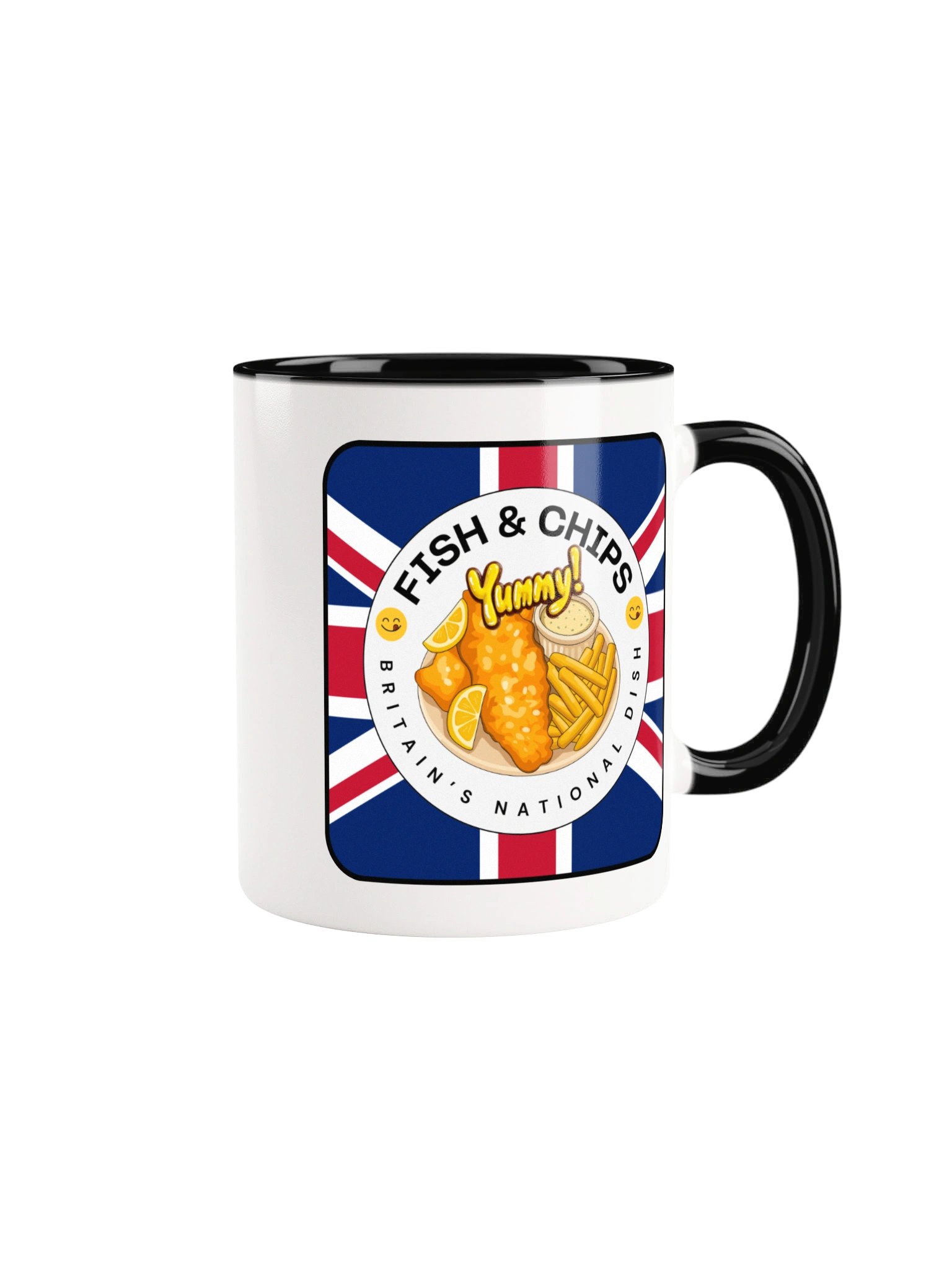 Yummy Fish & Chips Britain Mug product image (7)