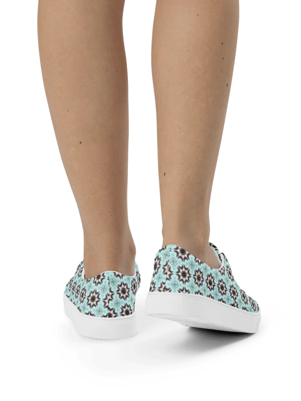 Symmetry in Bloom Canvas Shoes product image (6)