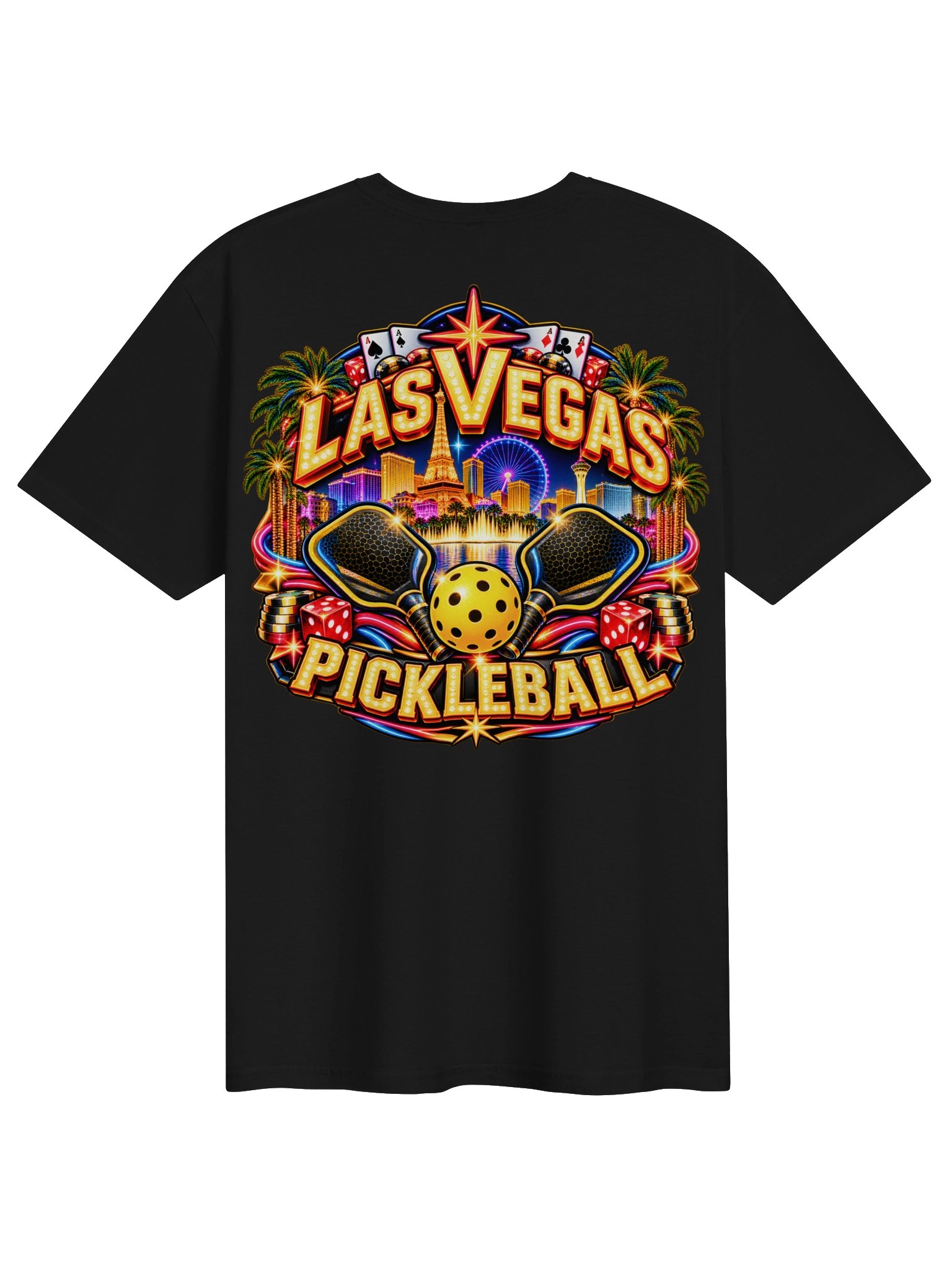 Las Vegas Pickleball Casino Logo Tee product image (25)