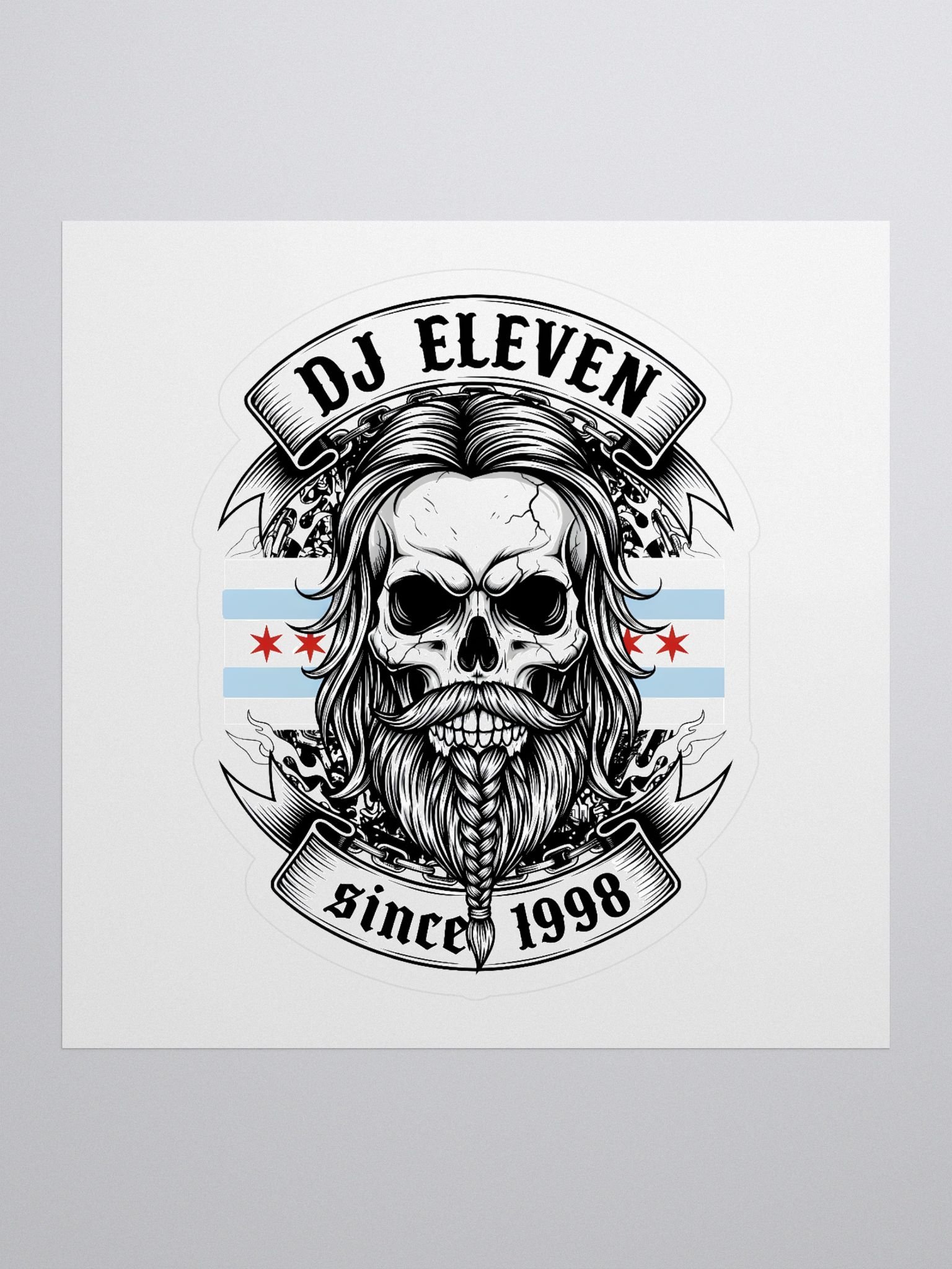 Chicago made sticker product image (1)