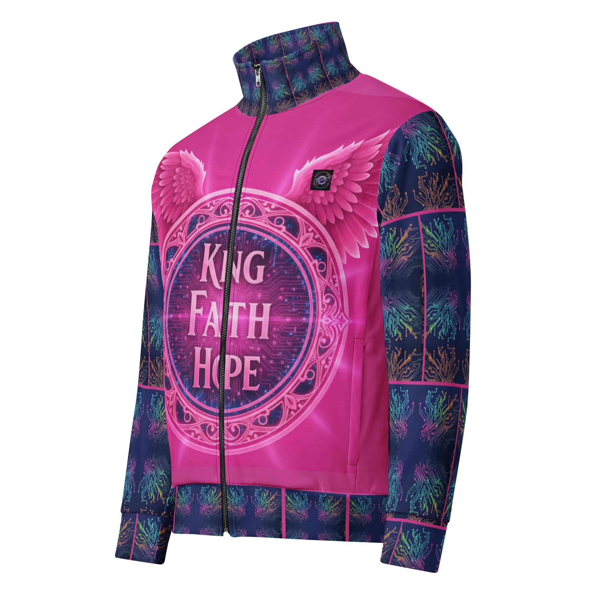 Unisex King Faith Hope Track Jacket product image (1)