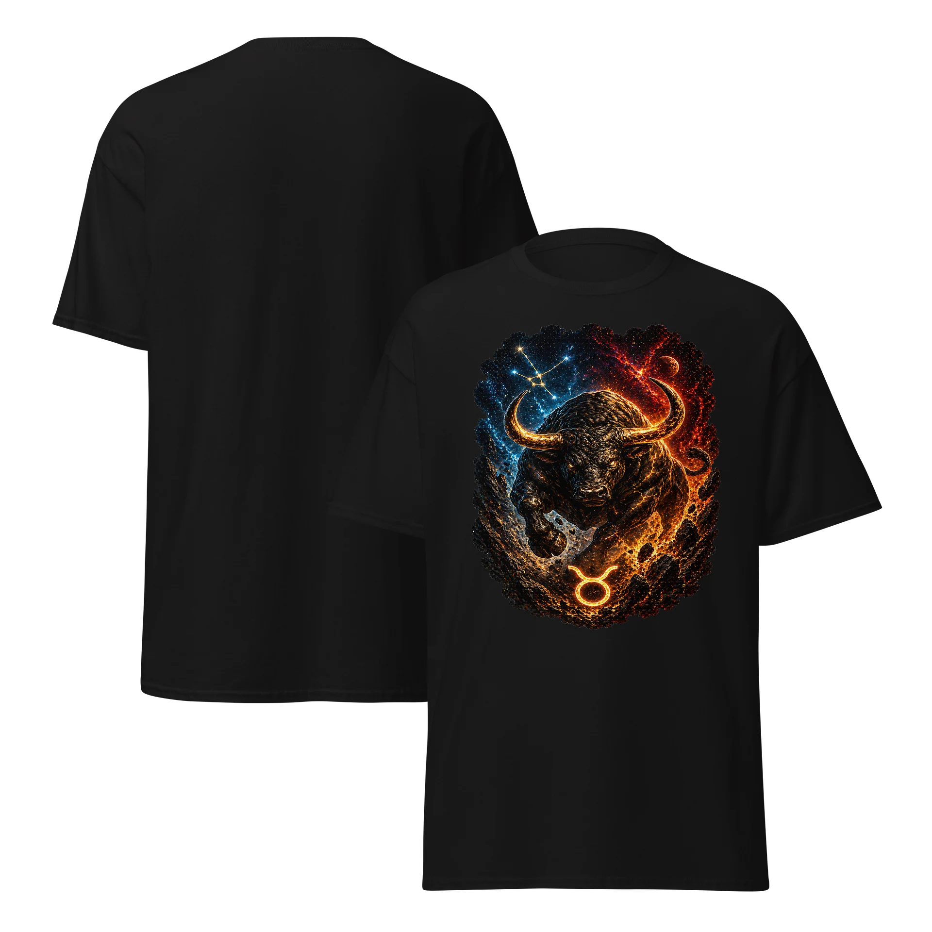 Heart of the Emerald Flame — Taurus Zodiac Tee product image (7)