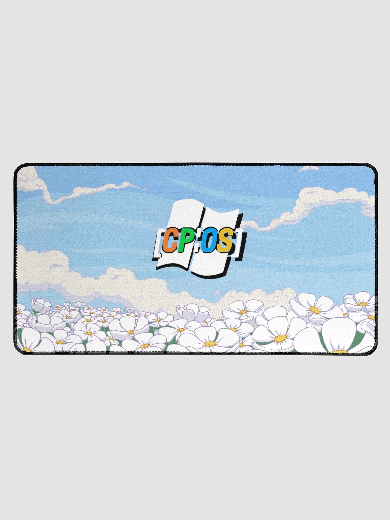 [CPOS] Cookiepork:Operating System - Flower Field Mouse Pad (Part of the CPOS X LOFI Mouse Pad Bundle) product image (1)