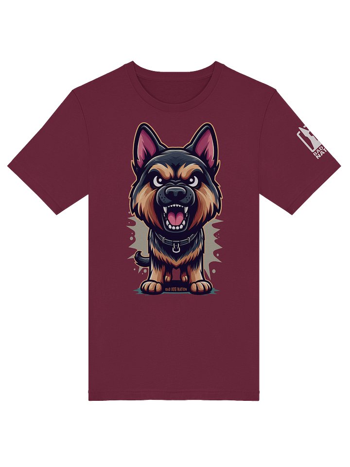 German Shepherd Angry Pup - Premium Unisex T-shirt product image (1)