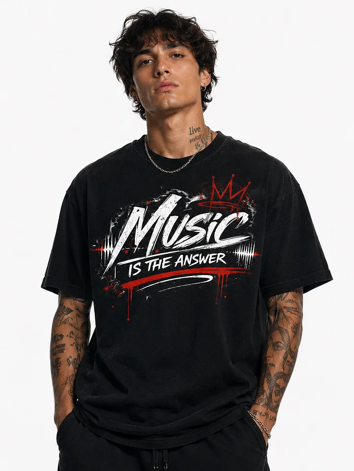 Music Is The Answer Tee product image (1)