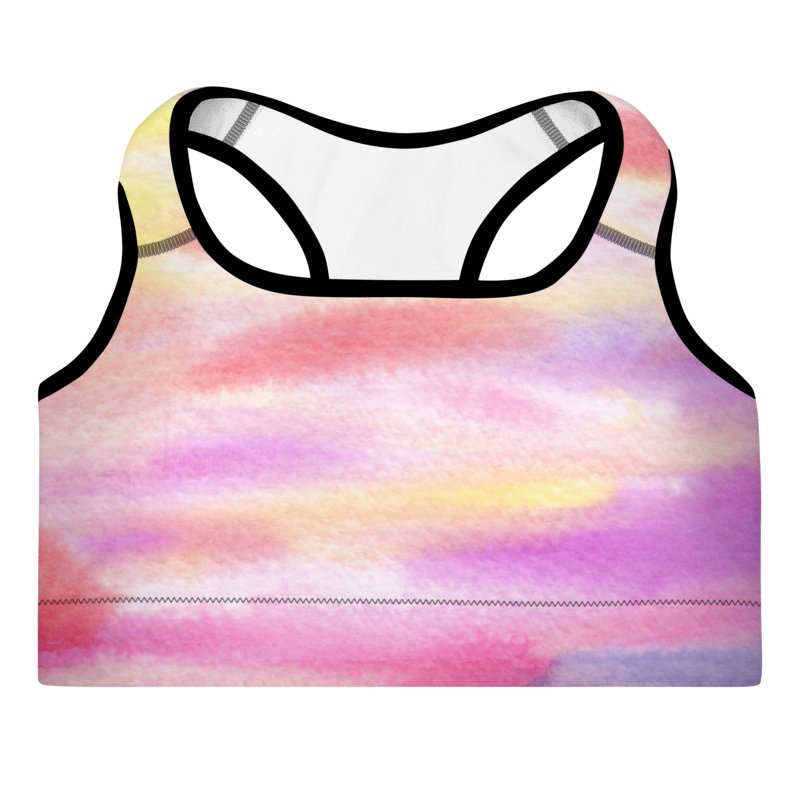 Sunset Dreams Padded Sports Bra product image (3)