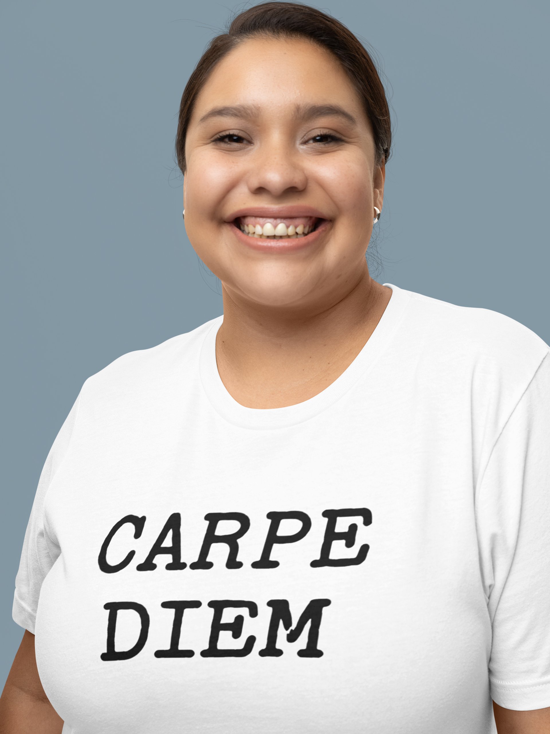 Carpe Diem T Shirt White product image (1)