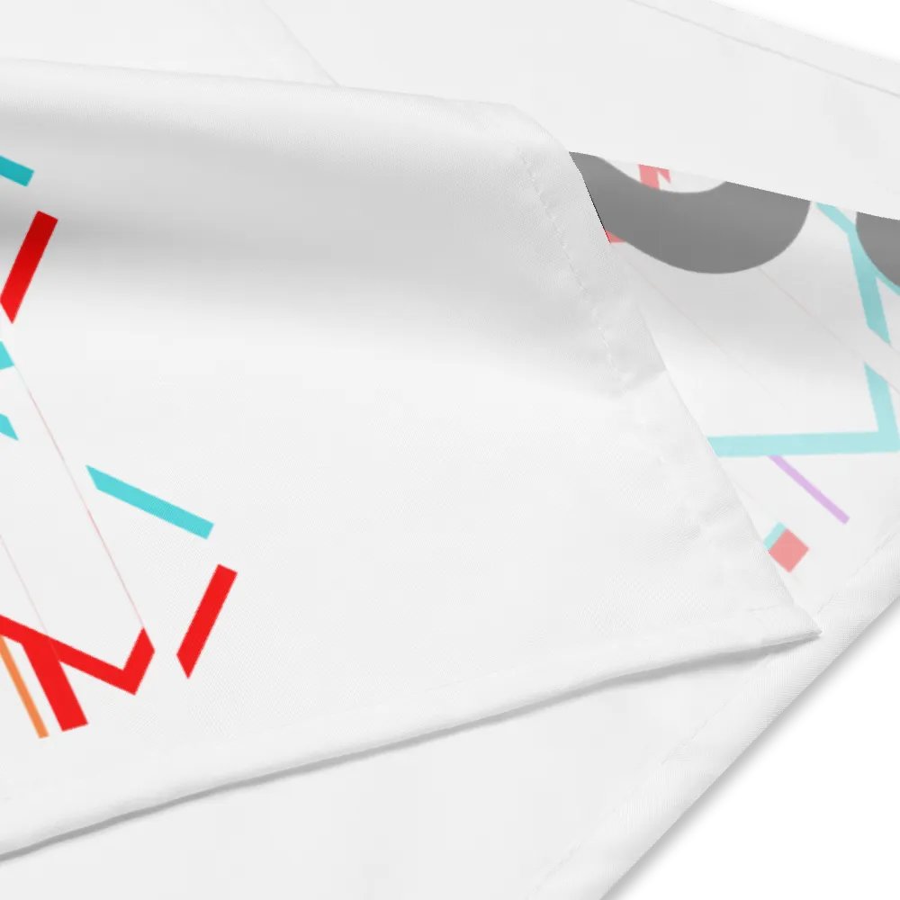 Fast Forward Glitched Bandana product image (4)