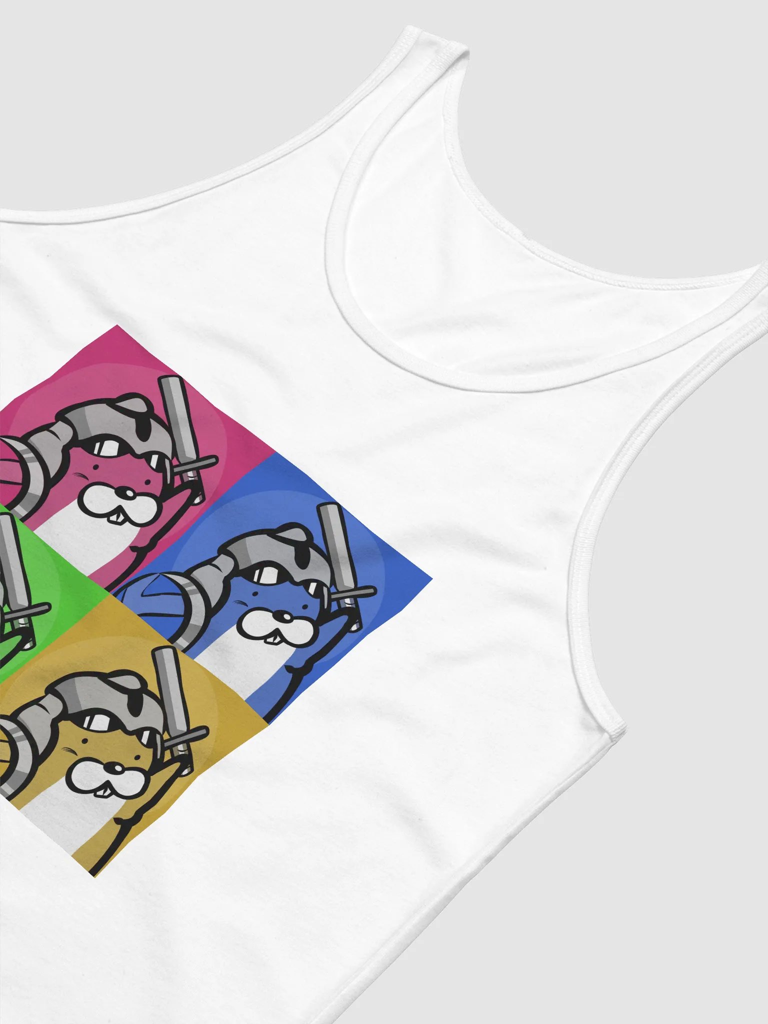 Shining Force: Yogurt Pop Art Tank Top product image (42)