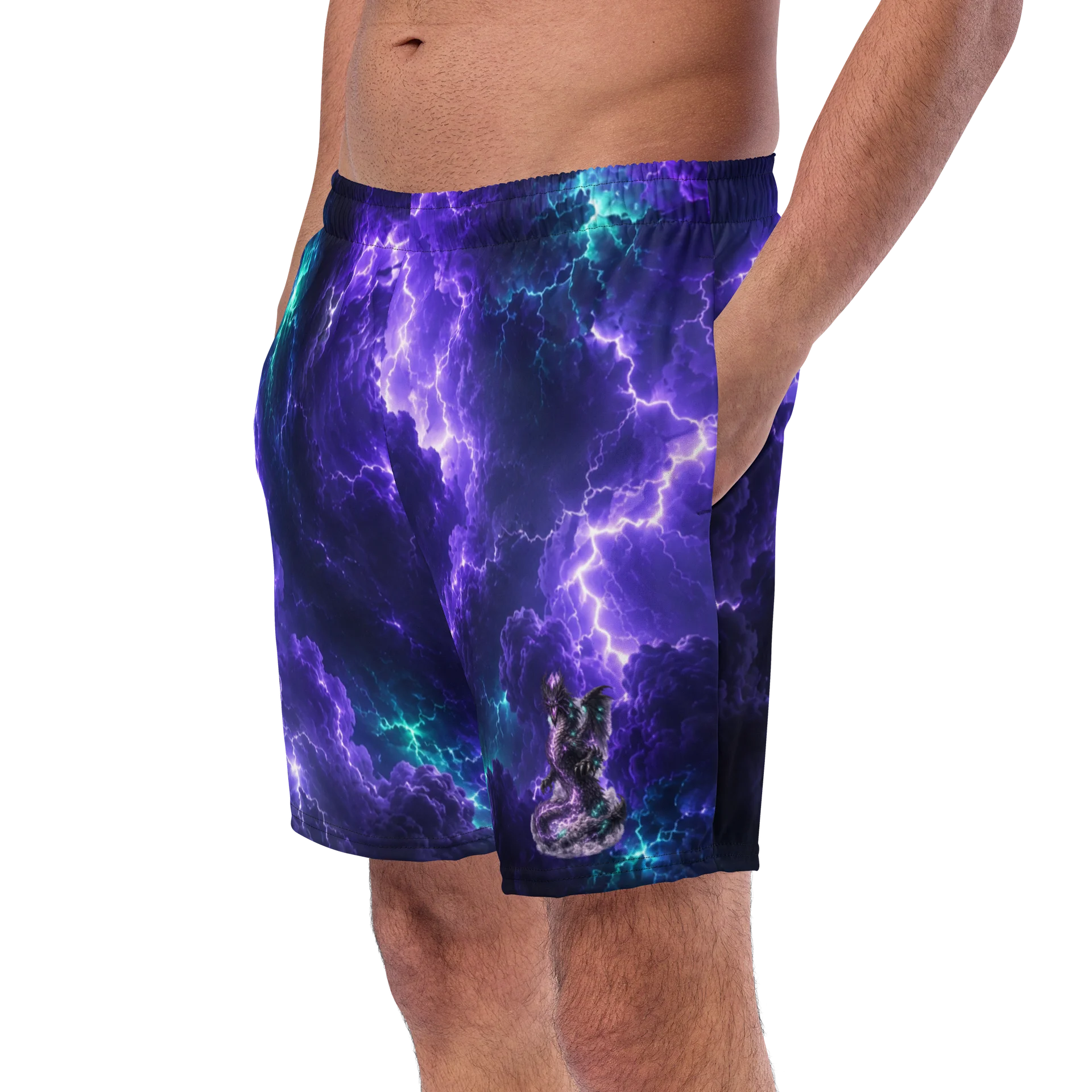 Purple Storm Swim Trunks product image (2)