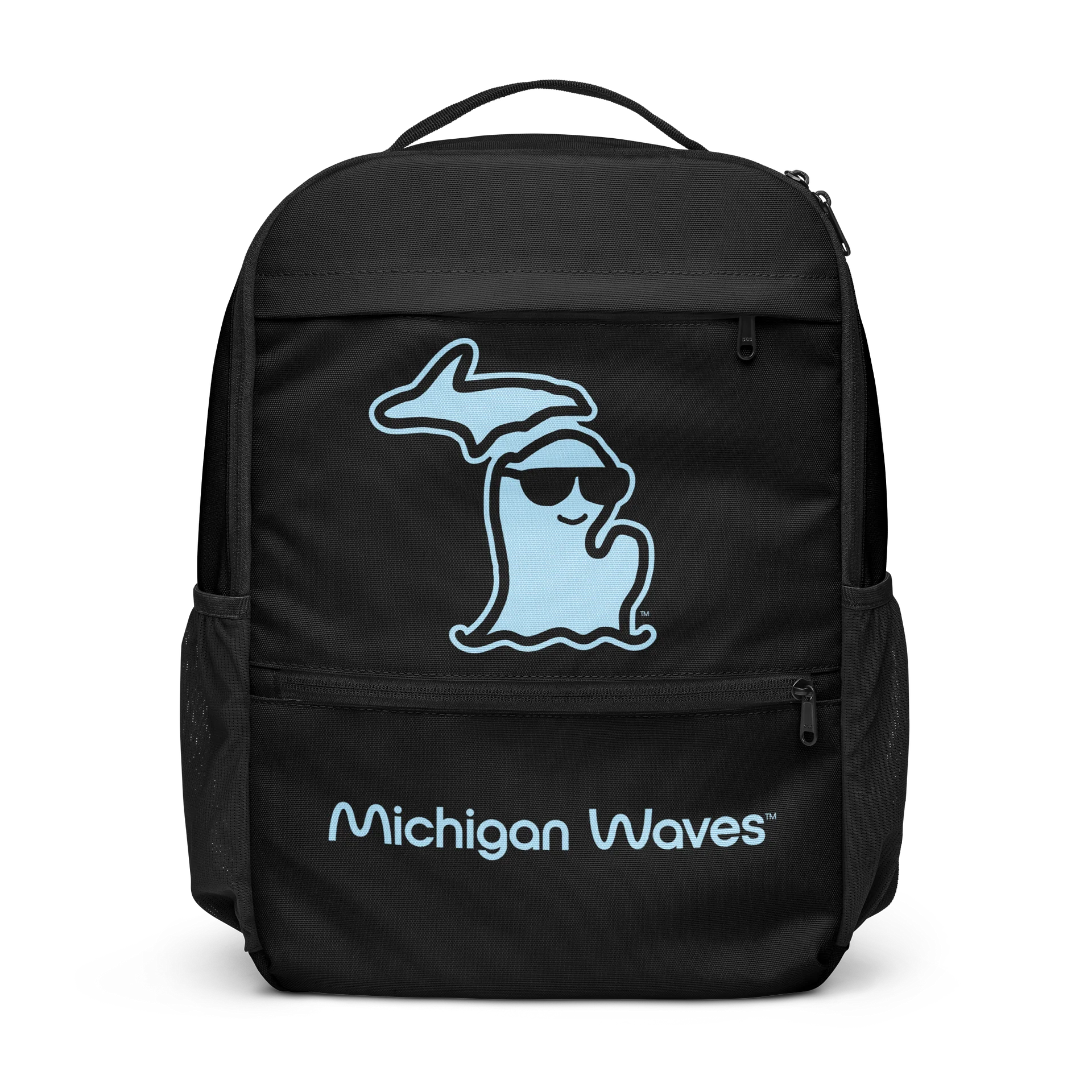 Michigan Waves™ Black Backpack product image (1)