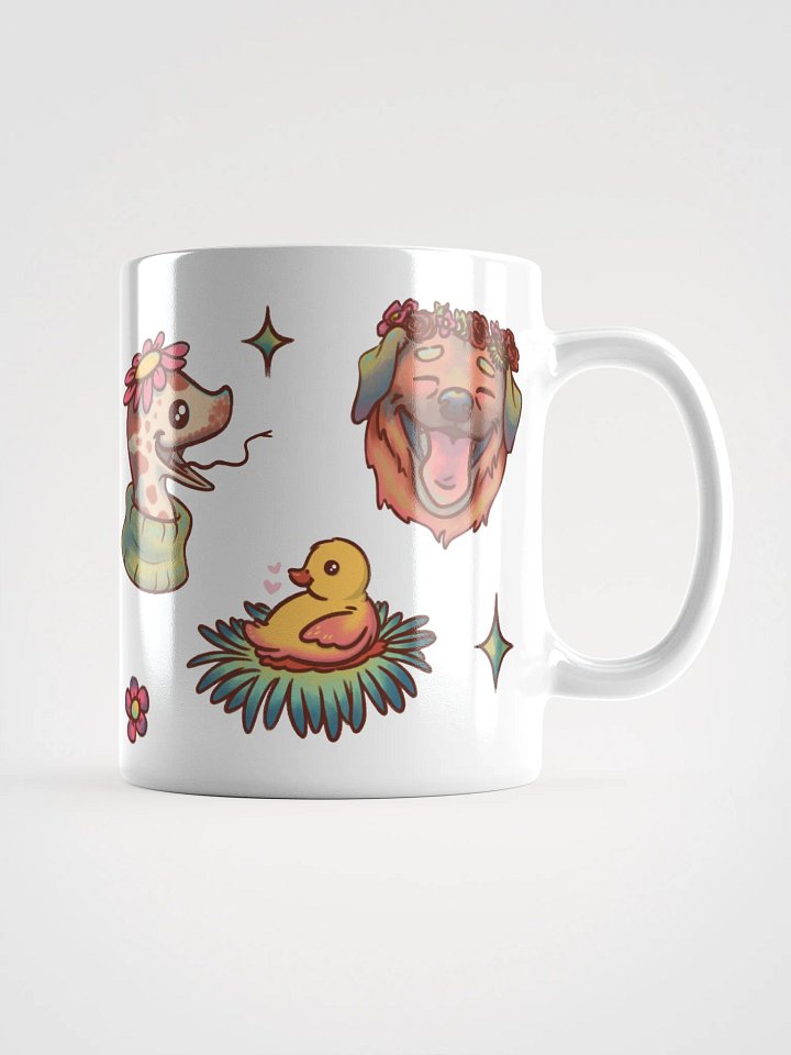 mug : flower friends product image (1)