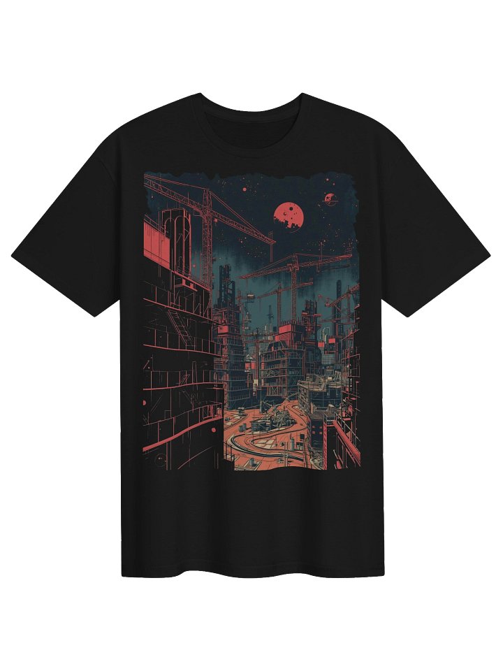 Red Moon Constructionscape T-Shirt product image (57)