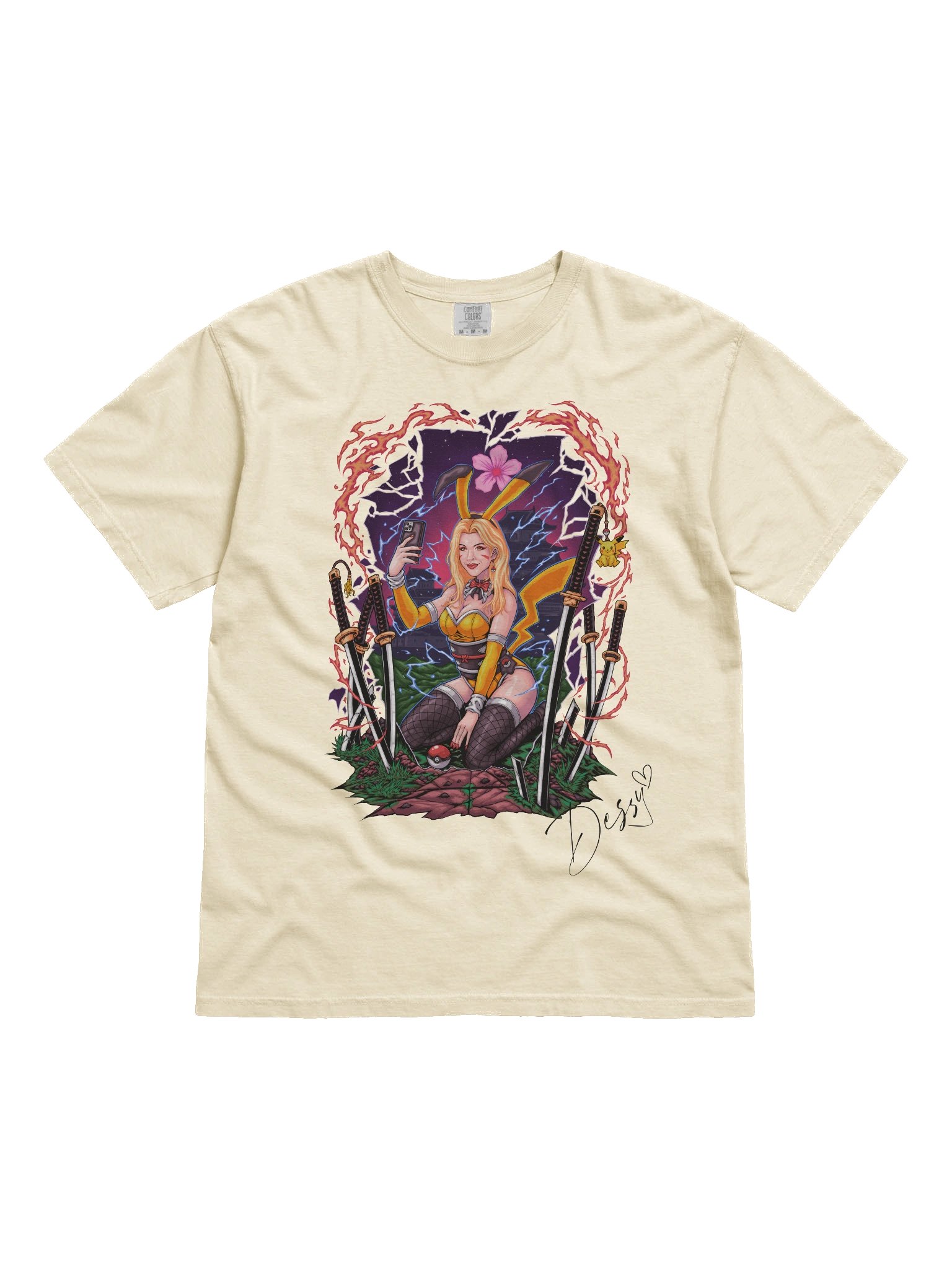 Electric Bunny - T-Shirt product image (1)
