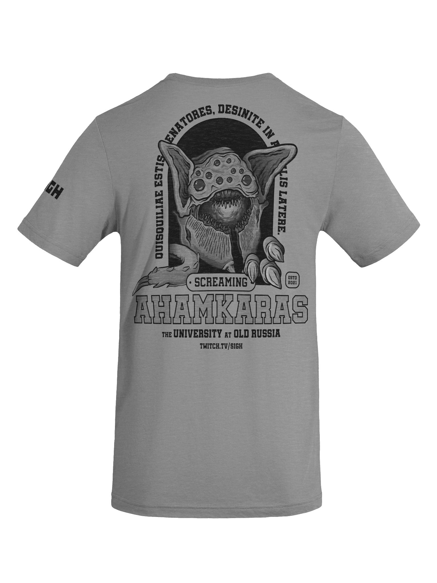 Sreaming Ahamkaras Gym Shirt Std product image (47)